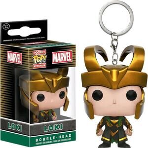 Marvel Loki Avengers Funko Pop Keychain - Don't Accept Offer